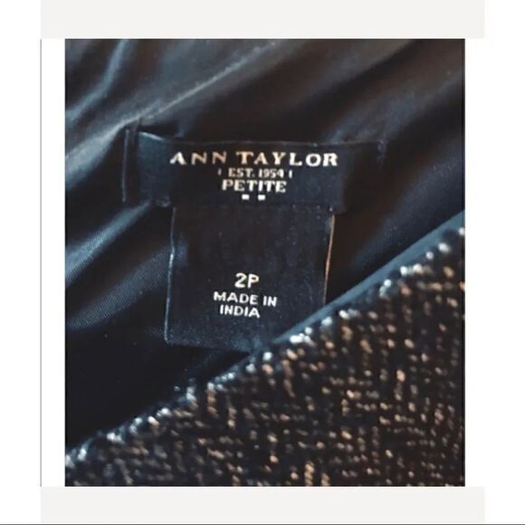 Ann Taylor Sleeveless Wool Career Office Work Womens Dress Soft SZ 2P - Picture 3 of 5